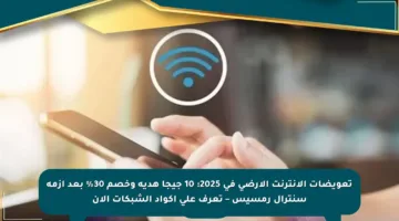تعويضات الإنترنت الأرضي في 2025: 10 جيجا هدية وخصم 30% بعد أزمة سنترال رمسيس – تعرف على أكواد الشبكات الآن